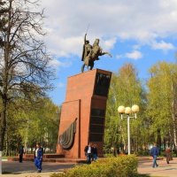 Памятник В.И. Чапаеву, уроженцу Чебоксар